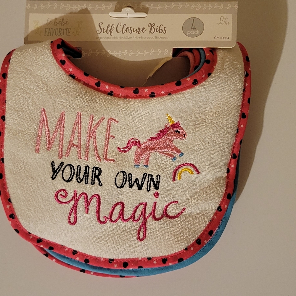 NWT baby bibs